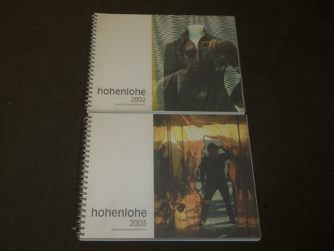 2002-2003 HOHENLOHE PHOTOGRAPHY BOOKS LOT OF 2 - NICE PHOTOS - KD 5364