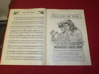 1905 JULY MEN AND WOMEN MAGAZINE - NICE ILLUSTRATED COVER - B 6187