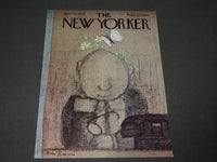 1963 APRIL 20 NEW YORKER MAGAZINE FRONT COVER ONLY - GREAT ART FOR FRAMING