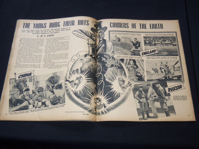 1943 MARCH AIR LIFE MAGAZINE VOLUME 1 NO. 1 - PRECISION BOMBING - SP 3253X