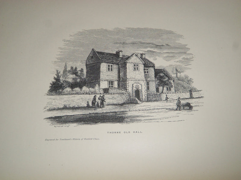 1882 THE LEVEL OF HATFIELD CHACE & PARTS ADJACENT VOLUME - JOHN TOMLINSON- Z 109