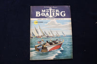 1958 OCTOBER MOTOR BOATING MAGAZINE - SPECIAL SOUTHERN FEATURES COVER - E 11716