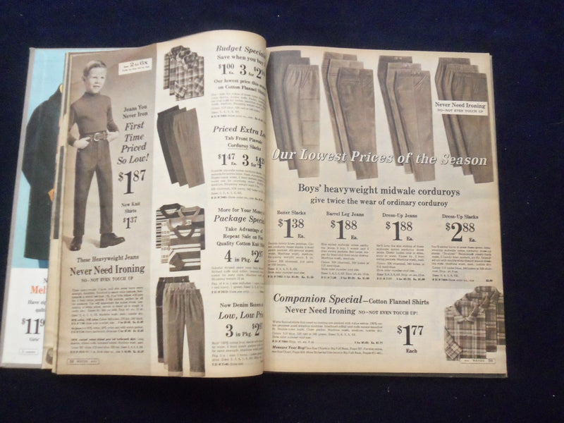 1966 MONTGOMERY WARD 94TH ANNIV. SALE CATALOG -HARDCOVER- KANSAS CITY,MO - R 96E