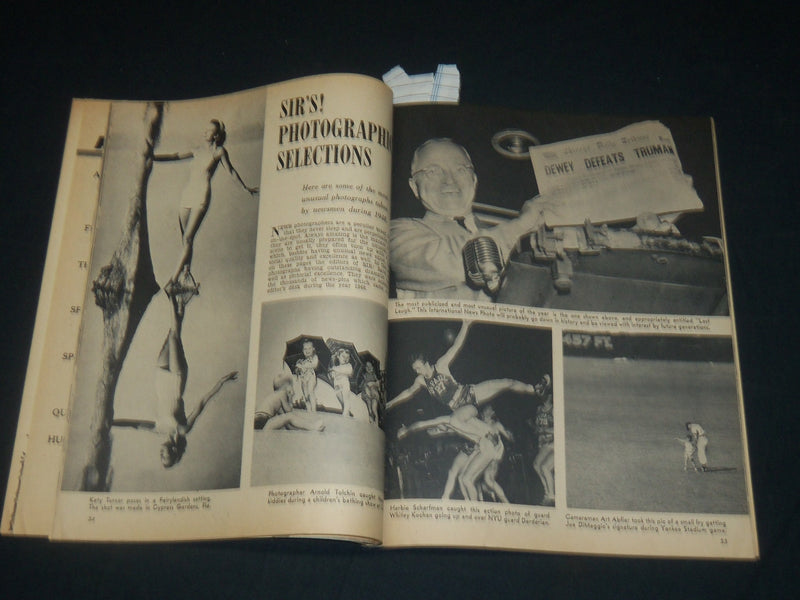 1949 MARCH SIR! MAGAZINE - MODERN EVE COVER - JOHN L. SULLIVAN - J 5653