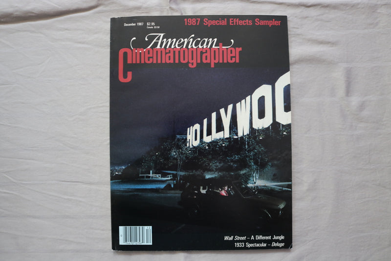 1987 DECEMBER AMERICAN CINEMATOGRAPHER MAGAZINE - DRAGNET COVER - E 19866