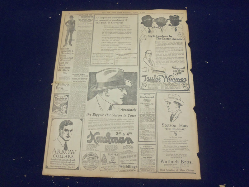 1920 APRIL 3 NEW YORK TIMES - WOMEN DEMAND IRISH FREEDOM - NT 8279