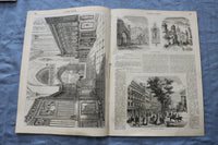 1858 NOV 6 LE MONDE ILLUSTRE MAGAZINE-PUBLICATION DES PROTOCOLES-FRENCH- NP 8442