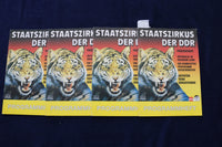 1988-1989 STAATSZIRKUS DER DDR CIRCUS PROGRAMS - GERMAN - LOT OF 4 - O 3520