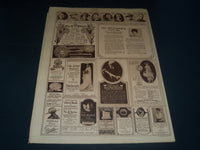 1919 APRIL 20 BALTIMORE SUN NEWSPAPER PICTURE SECTION - WAR MAP - NT 7374