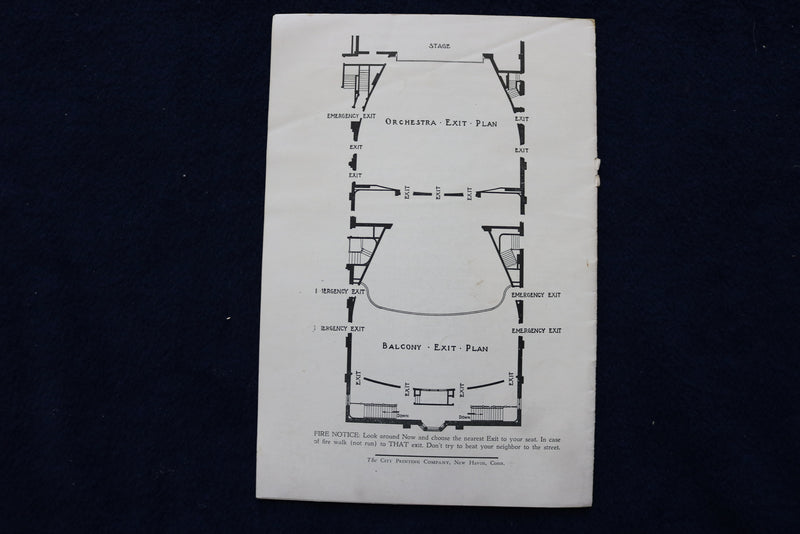 1935 JUNE YALE UNIVERSITY DRAMATIC ASSOCIATION THEATRE PROGRAM-HIPPOLYTUS-K 1507