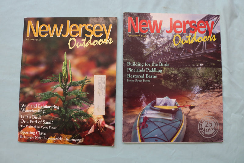 1986-1998 NEW JERSEY OUTDOORS MAGAZINE - LOT OF 30 - O 3762