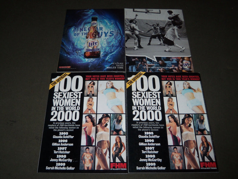 2000-2003 FHM FOR HIM 100 SEXIEST WOMEN MAGAZINES LOT OF 4 - O 2683