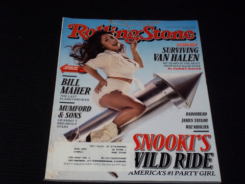 2011 MARCH 17 ROLLING STONE MAGAZINE - SNOOKI FRONT COVER - E 1727