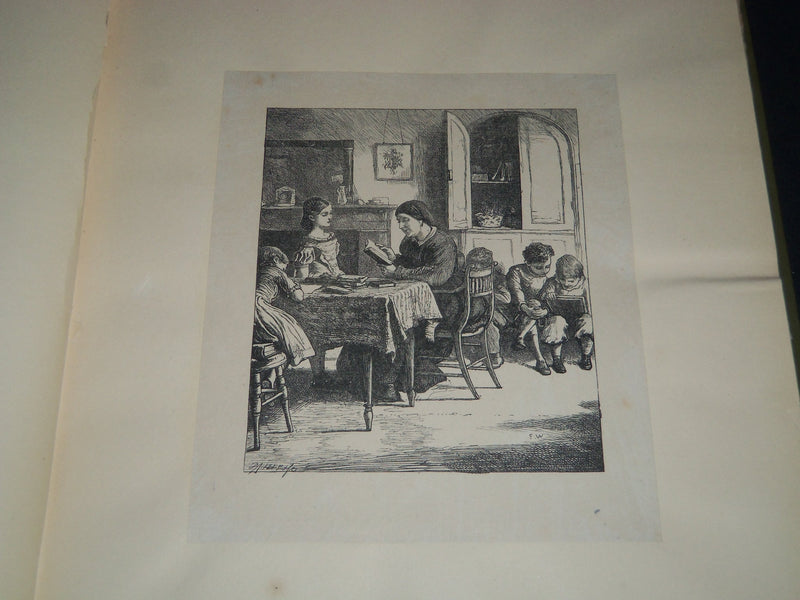 1882 ENGLISH RUSTIC PICTURES - INDIA PROOFS VOLUME BY WALKER - #86 OF 300 - Z 97