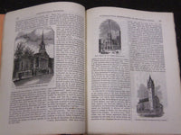 1877 POTTER'S AMERICAN MONTHLY ILLUSTRATED MAGAZINE LOT OF 11 ISSUES - WR 188