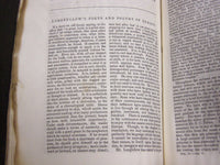 1846 THE AMERICAN REVIEW A WHIG JOURNAL LOT OF 10 - NICE ENGRAVINGS - WR 105E