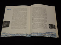1960'S RESEARCH IN THE SEA BOOKLET -WOODS HOLE OCEANOGRAPHIC INSTITUTION- K 1047