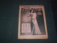 1941 AUGUST THE NATIONAL POLICE GAZETTE MAGAZINE - ALICE JEWELL - B 5886