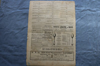 1872 JANUARY 14 LE GRELOT NEWSPAPER - LA TENTATION - FRENCH - NP 8574