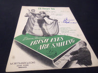 JUNE HAVER I'LL FORGET YOU AUTOGRAPHED SHEET MUSIC - AM 15