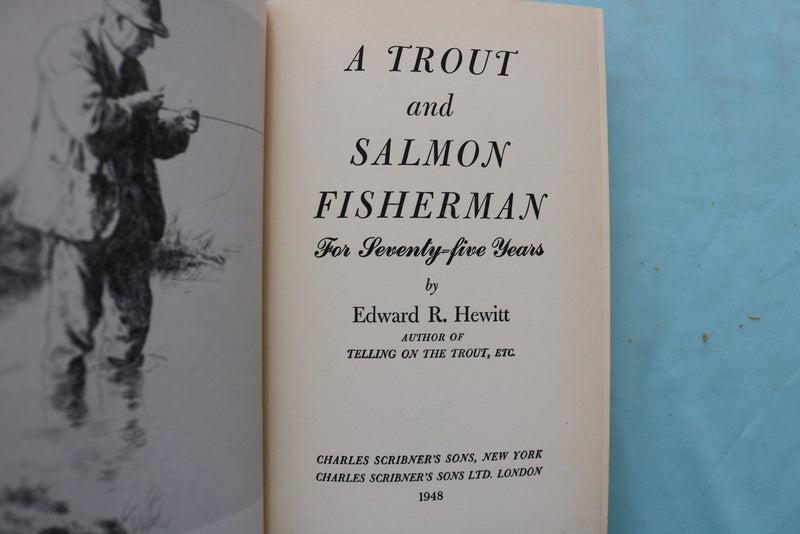 1948-1998 SALMON FISHING HARDCOVER BOOKS - LOT OF 7 - KD 9682