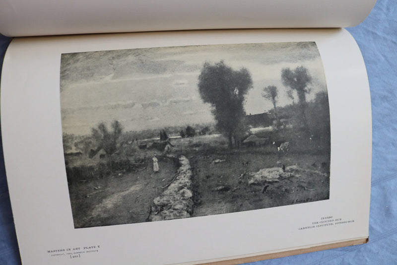 1908 JUNE MASTERS IN ART ILLUSTRATED MONOGRAPHS - GEORGE INNESS - ST 5508R