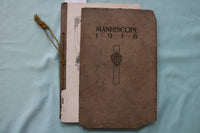 1918 MANHISCOPE - MANUAL TRAINING HIGH SCHOOL - PEORIA - SOFTCOVER BOOK - K 3442