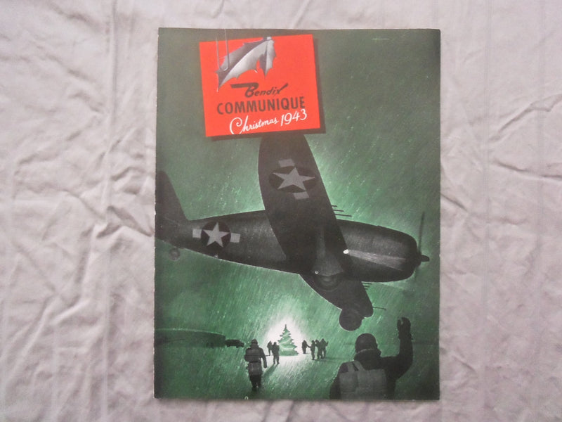 1943-1945 BENDIX COMMUNIQUE MAGAZINES - LOT OF 7 - K 252