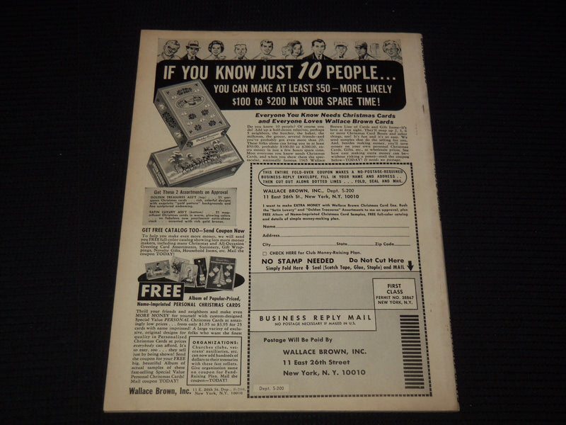 1965 OCTOBER PHOTO SCREEN MAGAZINE - SYBIL & JORDAN BURTON COVER - E 14581
