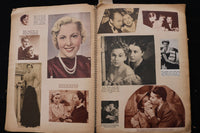 1940'S HOLLYWOOD SCRAPBOOK - RITA HAYWORTH - PAULETTE GODDARD - E 24888