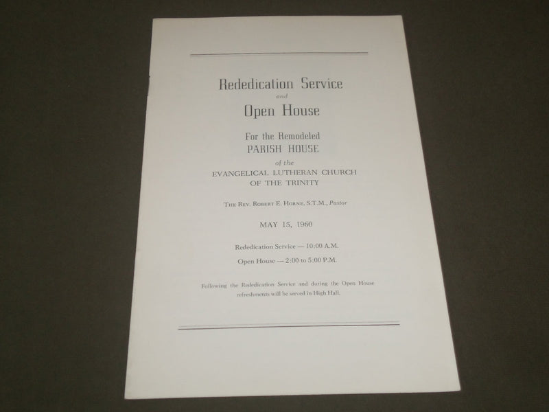 1948 100 YEARS EVANGELICAL LUTHERIAN CHURCH - NORRISTOWN PENNSYLVANIA - J 2694