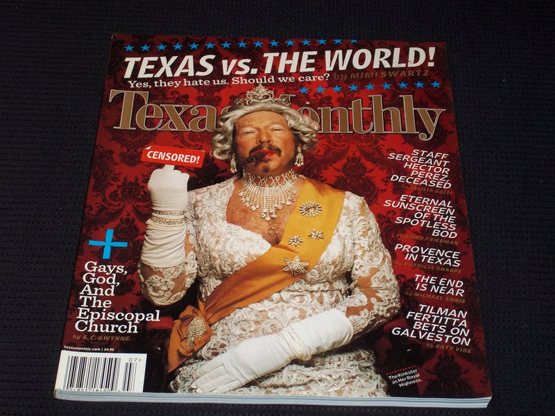 2004 JULY TEXAS MONTHLY MAGAZINE - THE KINKSTER FRONT COVER - E 7522