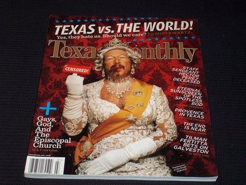 2004 JULY TEXAS MONTHLY MAGAZINE - THE KINKSTER FRONT COVER - E 7522