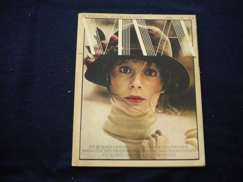 1974 APRIL VIVA MAGAZINE - THE SENSUALIST - SANTANA & MCLAUGHLIN - B 638D