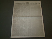 1841 NATIONAL GAZETTE LITERARY COMMERCIAL REGISTER NEWSPAPER LOT OF 19 - NP 1456