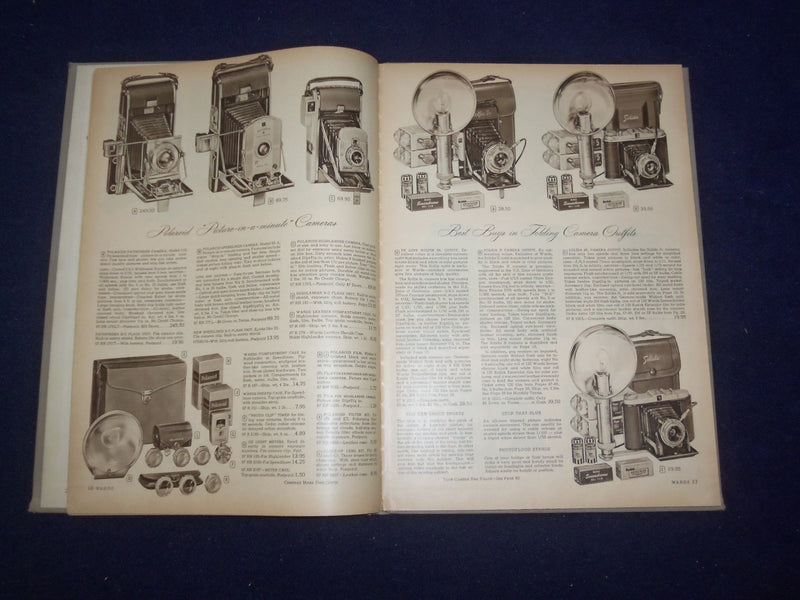 1955 MONTGOMERY WARD PHOTOGRAPHIC CATALOG - HARDCOVER - R 96T