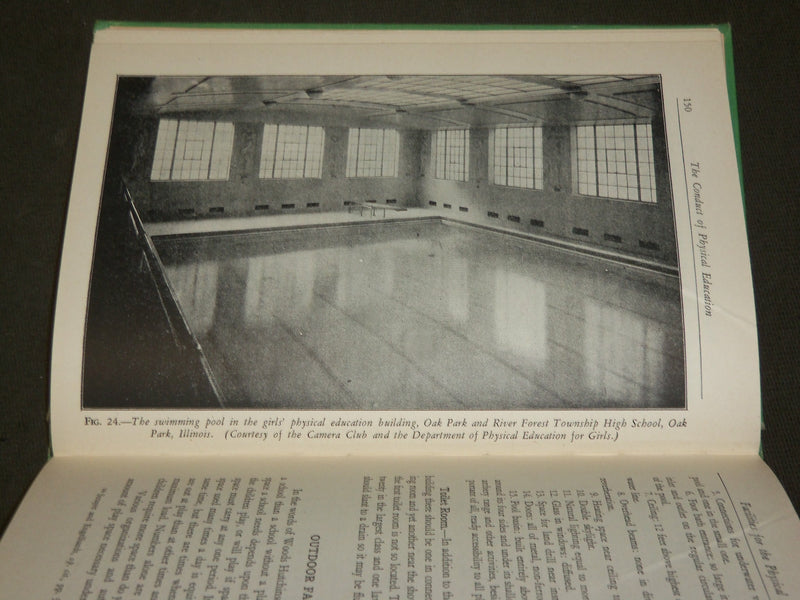 1937 THE CONDUCT OF PHYSICAL EDUCATION BOOK BY MABEL LEE - 5TH PRINTING- KD 6285