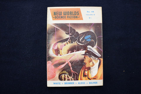 1957 APRIL NEW WORLDS SOFTCOVER DIGEST MAGAZINE - VOLUME 20, NUMBER 58 - K 430