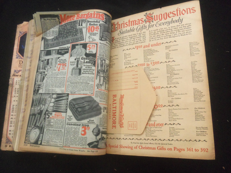 1925-26 FALL AND WINTER MONTGOMERY WARD CATALOG - GREAT FASHION - R 93B