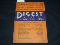 1937 JANUARY DIGEST AND REVIEW MAGAZINE - BIRTH OF THE MOVIES - K 1017