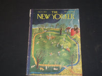 1945 JULY 21 THE NEW YORKER MAGAZINE - ILLUSTRATED COVER - NY 127