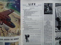 1943 MARCH 22 LIFE MAGAZINE - GENERAL GEORGE KENNEY - L 331