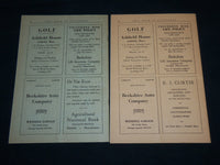 1930 THIS WEEK IN PITTSFIELD MAGAZINES LOT OF 2 ISSUES - J 6634