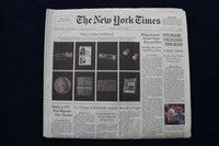 2024 MAY 27 NEW YORK TIMES - PUTIN UNLEASHES PURGE OF LEADERS GUIDING MILITARY