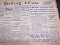1932 JANUARY 1 NEW YORK TIMES - SIX MORE BOMBS DISCOVERED IN 4 CITIES - NT 4828