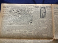 1945 APRIL 15 NEW YORK TIMES - NATION PAYS FINAL TRIBUTE TO ROOSEVELT - NP 6468