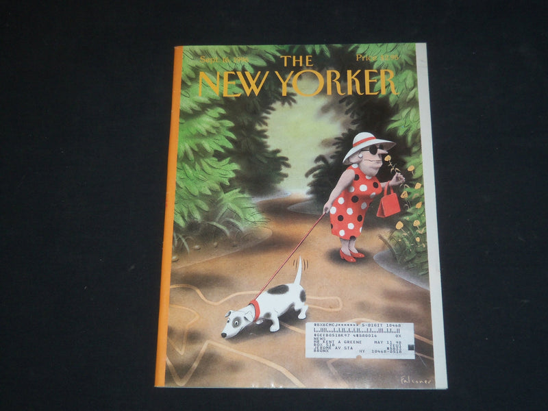 1996 SEPTEMBER 16 THE NEW YORKER MAGAZINE - ILLUSTRATED COVER - NY 1817