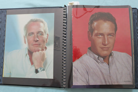 MOVIE STAR SCRAPBOOK - PAUL NEWMAN - KIM NOVAK - #25