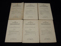 1933 THE JOURNAL OF PHILOSOPHY MAGAZINE LOT OF 20 ISSUES - WR 632B