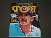 1975 AUGUST SPORT MAGAZINE - BILLY MARTIN COVER - CW 304